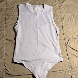 Brand new/never worn- A&F Women's Sleeveless Bodysuit - blue